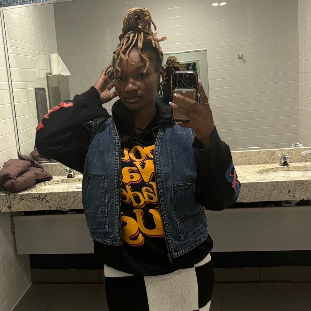 Vintage repurposed Levi denim vest